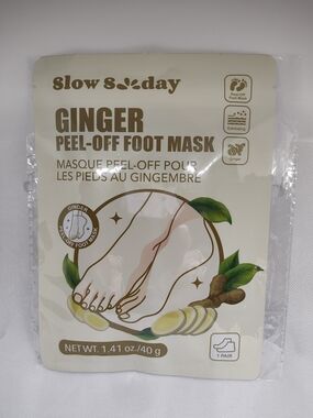 Ginger Peel-Off Foot Mask — Cream